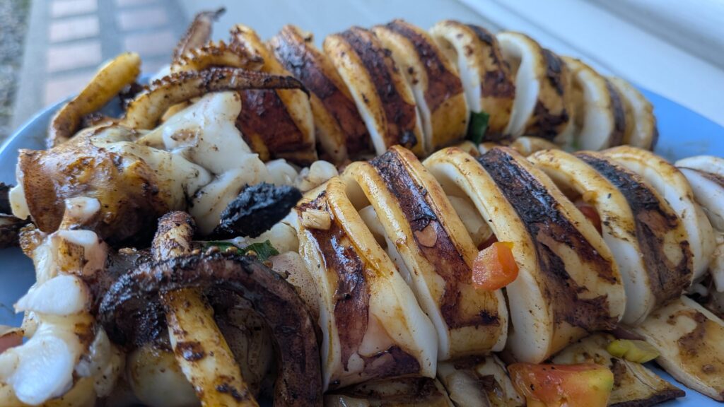 Inihaw na Pusit Easy Recipe