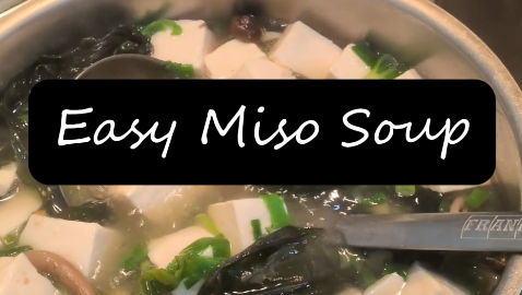 Easy Miso Soup Recipe | 10-Minute Tofu Mushroom Soup