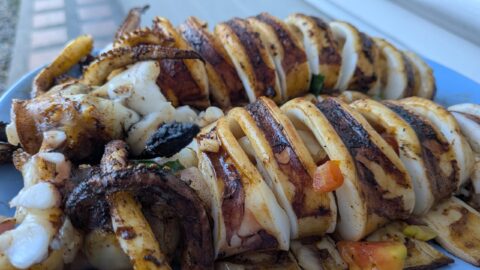 Inihaw na Pusit Easy Recipe
