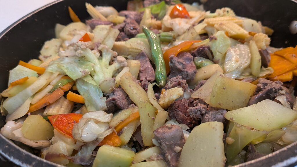 Chicken Liver Chopsuey Recipe
