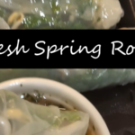 Vietnamese Style Fresh Spring Rolls Recipe