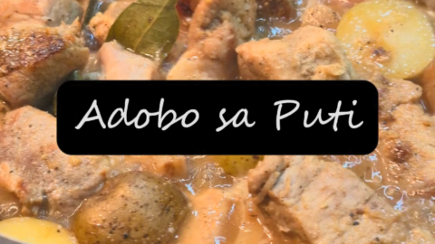 Adobo Sa Puti Recipe
