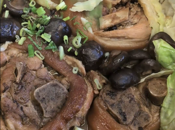 Pork Pata Humba Closeup